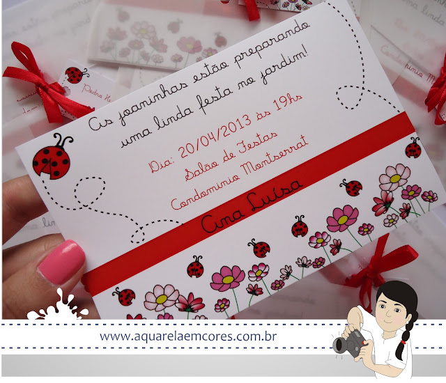 Montando Surpresas: Convite de Aniversário Infantil