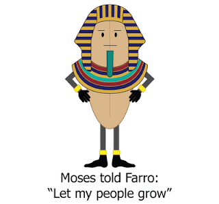Moses told Farro: "Let my people grow"