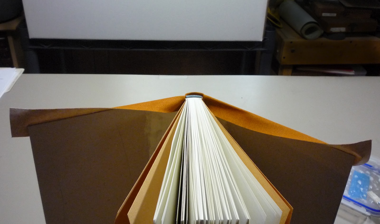 About the Binding Bradel Binding part 1 a Paper Case Binding