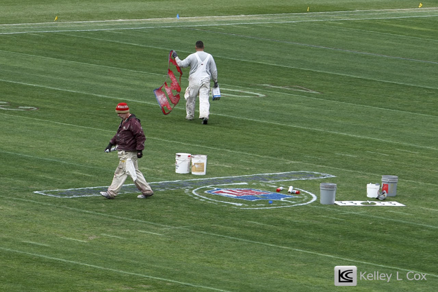 Kelley L Cox Nfl Candlestick Field Painting