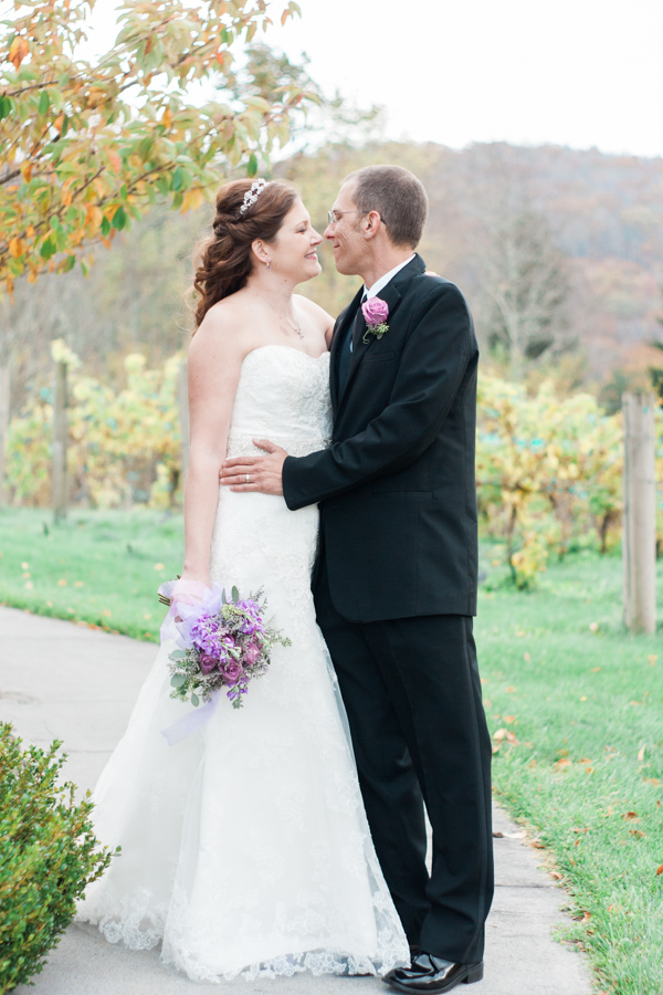 Leah + Chuck's Intimate Mountain Wedding at Banner Elk Winery | NC Elopement Photography