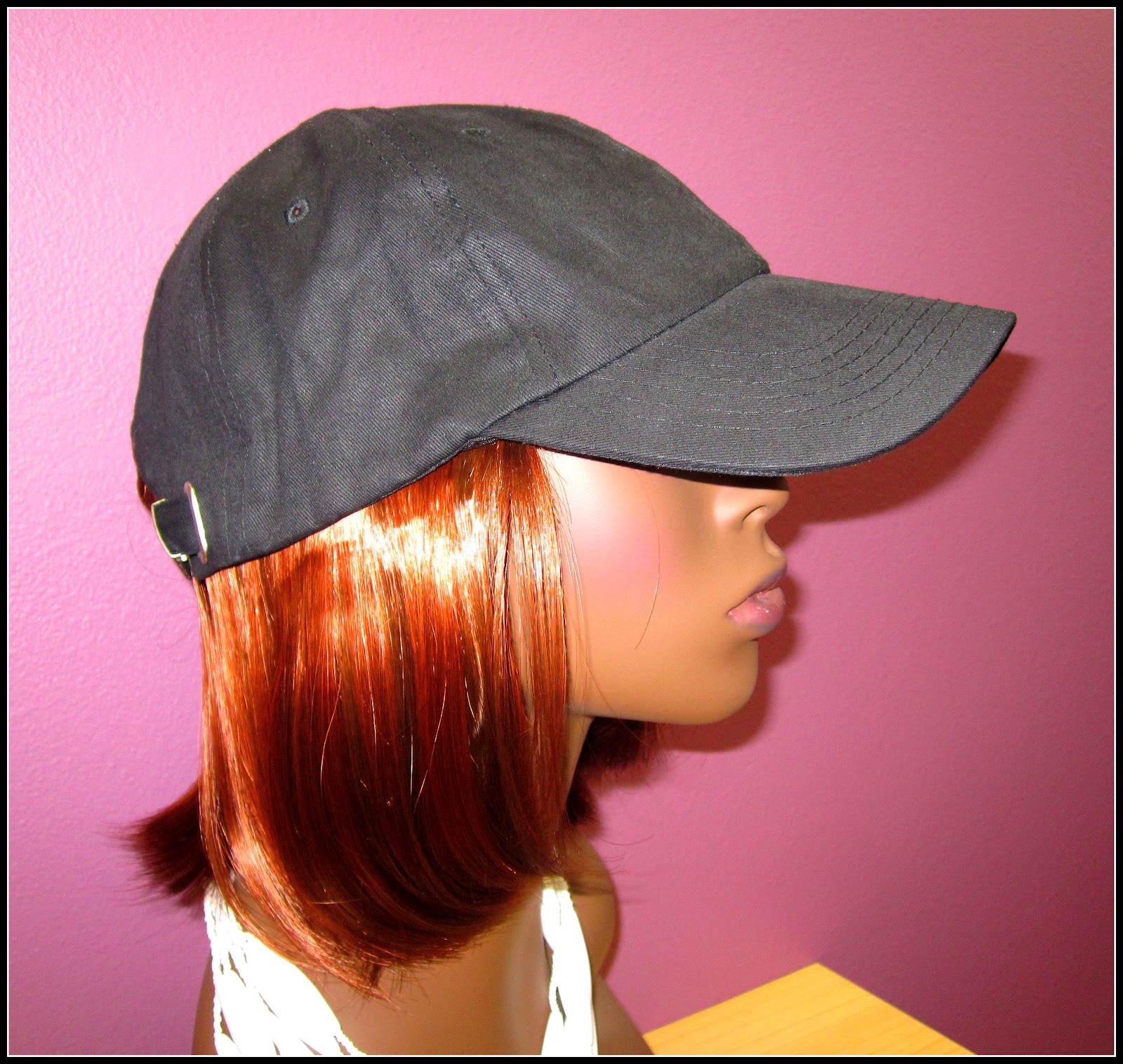 Lynne's Wig Boutique Baseball Hats with Hair Perfect for Summer