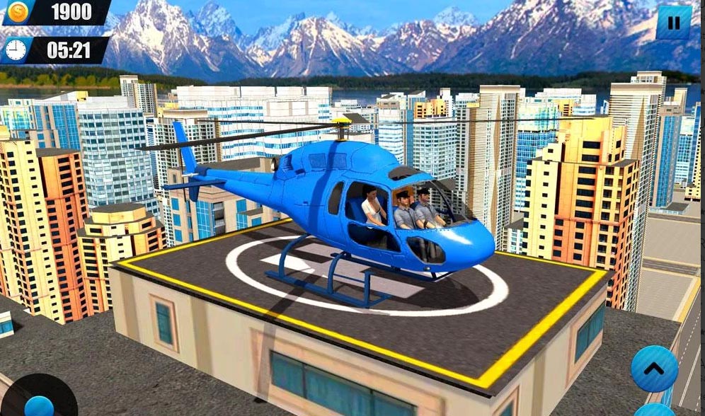 Heights of Fun with Helicopter Taxi