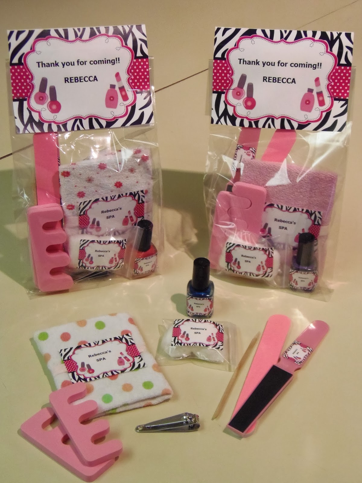 Dreams Factory Teen themed Goody Bags Spa kit