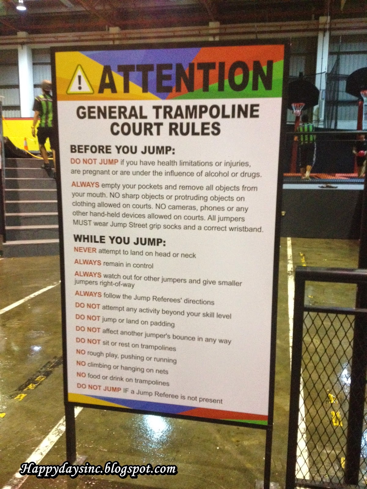 Sugoi Days Jump Street Trampoline Park