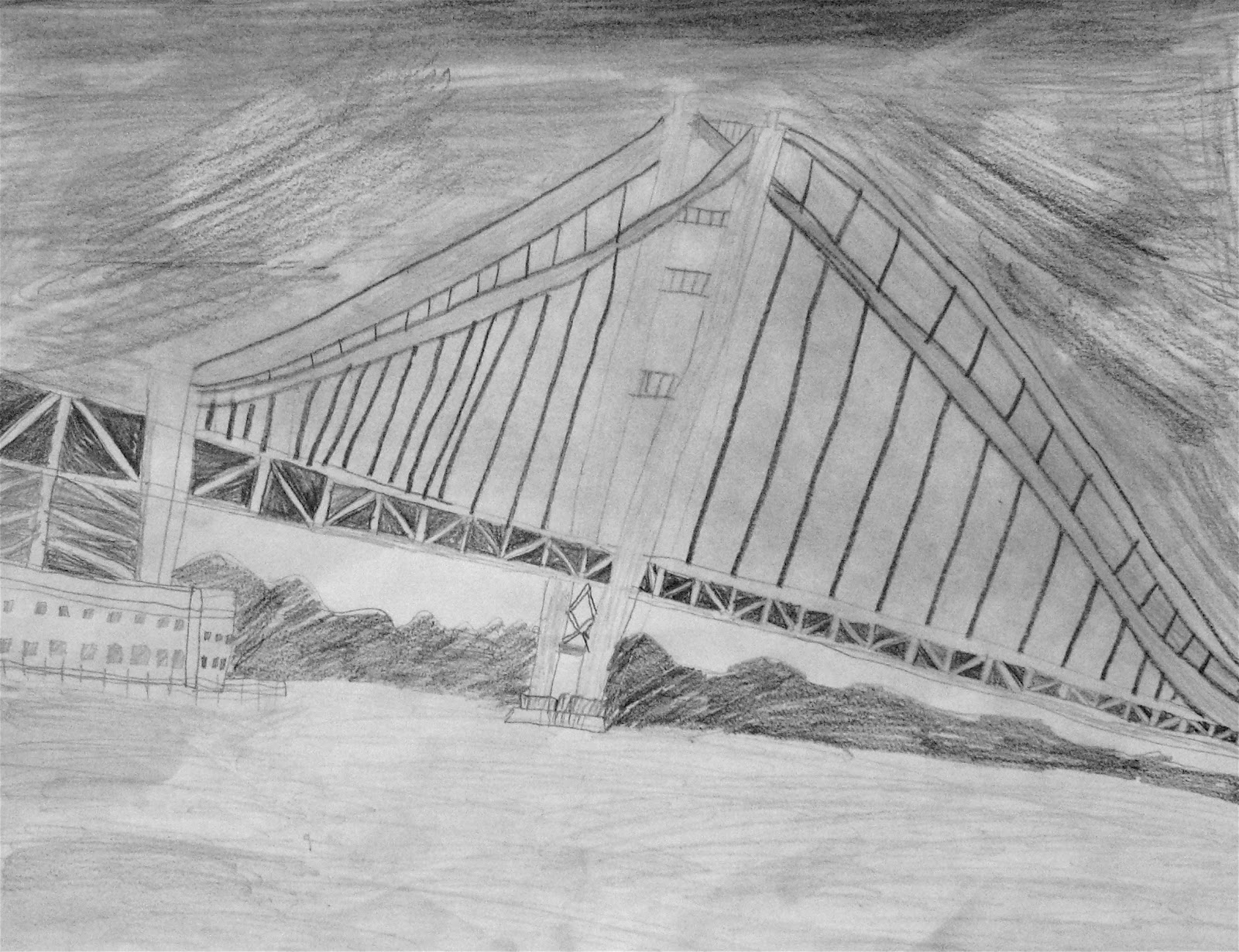 Mr. Mueller's Art Class: GOLDEN GATE BRIDGE