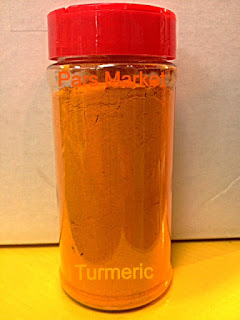 Turmeric is available in powder form at Pars Market in Coumbia, MD 21045It comes in a spice jar or in a clear bag.