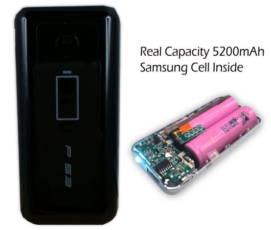 Delcell Power Bank P53 5200mAh Harga & Spesifikasi Delcell Power Bank P53 5200mAh Samsung Cell