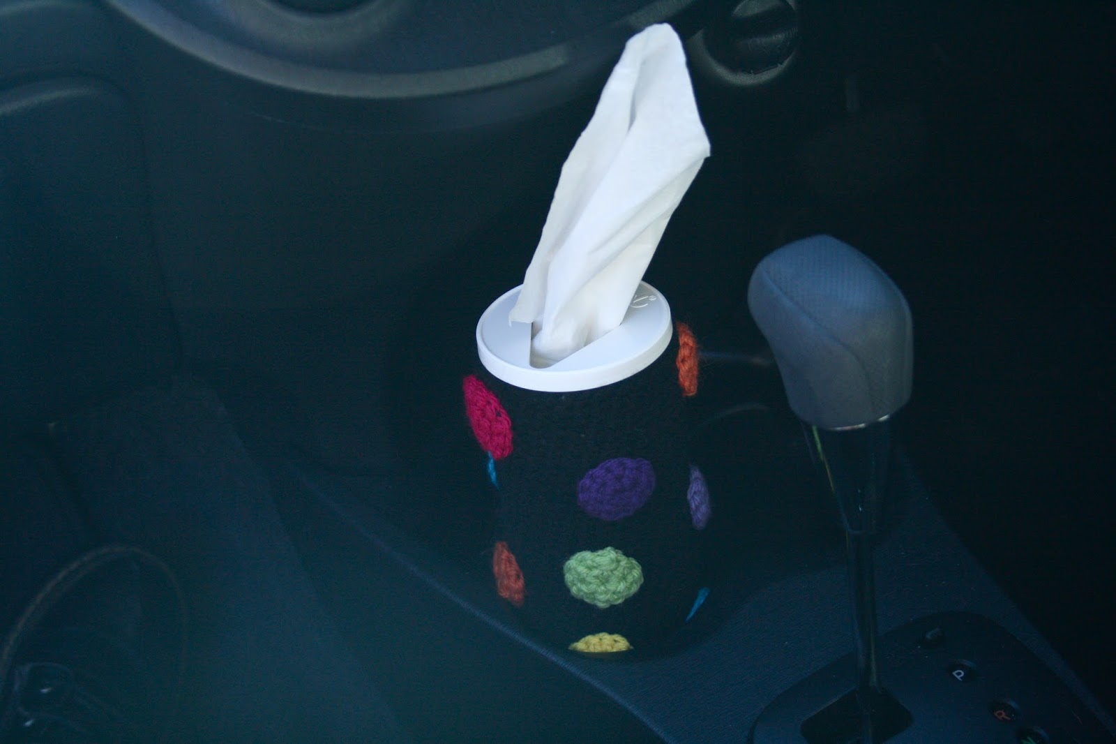 Chelsey Crafts Crochet car tissue box cover