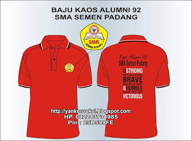 BAJU KAOS ALUMNI SMA SEMEN