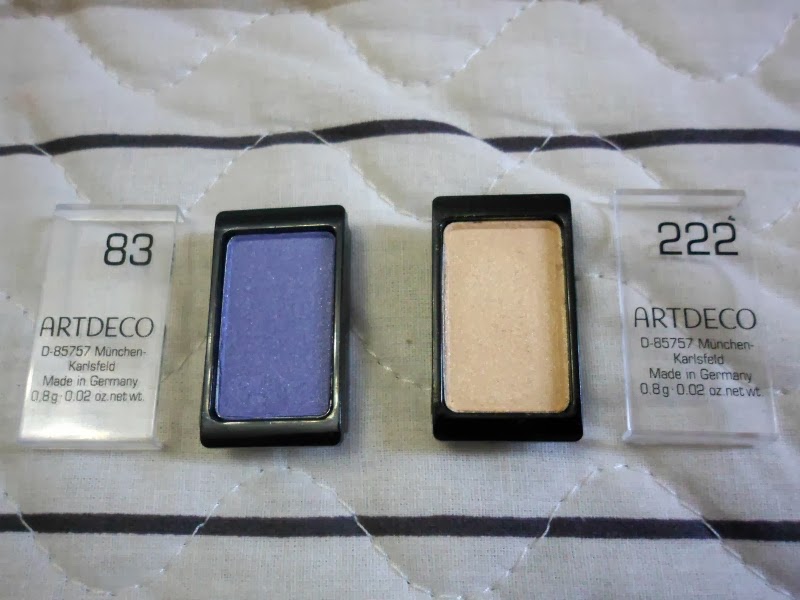 Artdeco Eyeshadows 83, 222 Swatches And Review The Beauty Thief