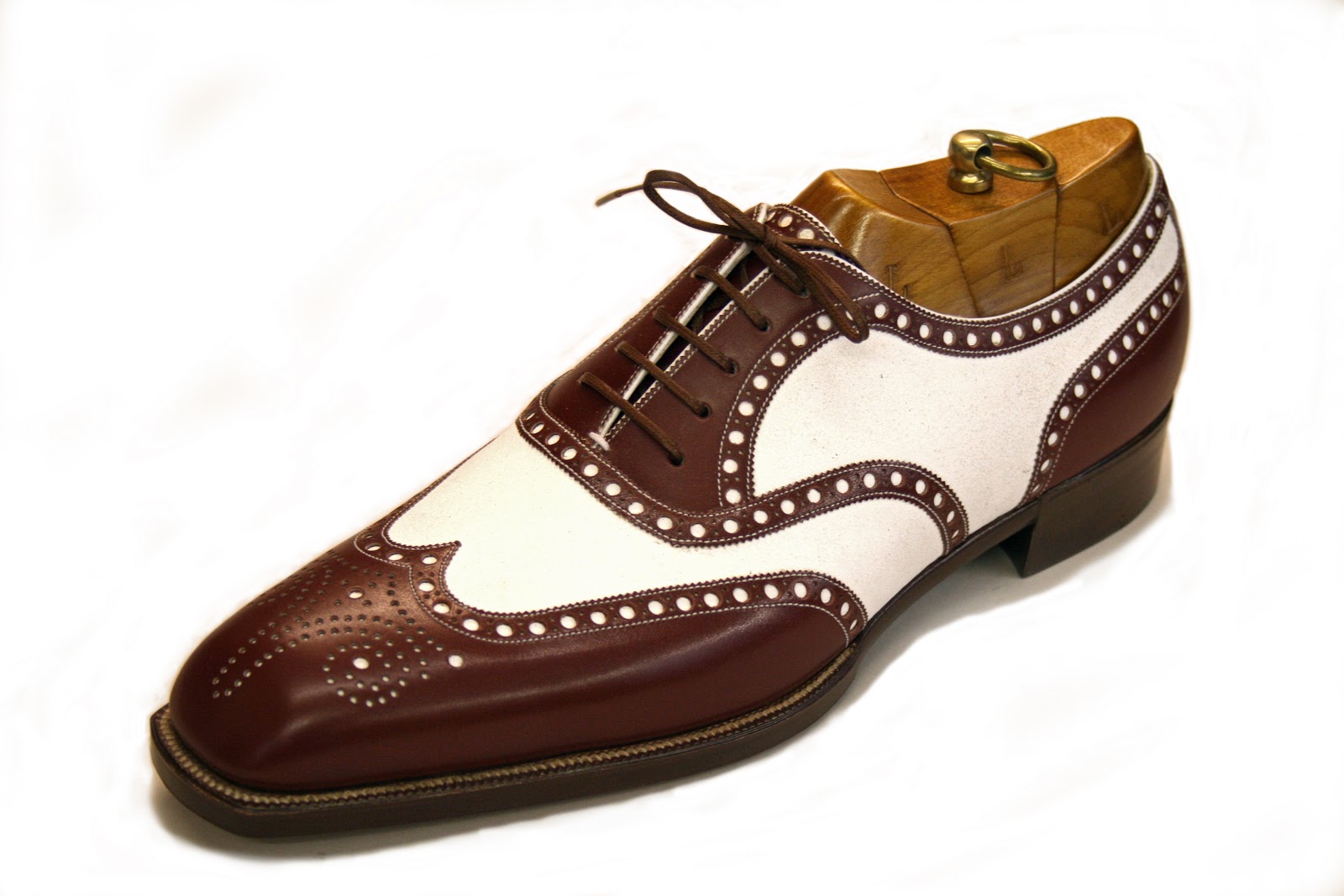 Brown And White Mens Spectator Shoes Brown And White Mens Spectator Shoes