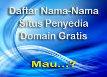 Situs Penyedia Domain Gratis Situs Penyedia Domain Gratis
