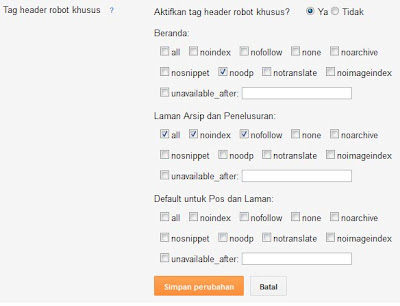 tag header tag header