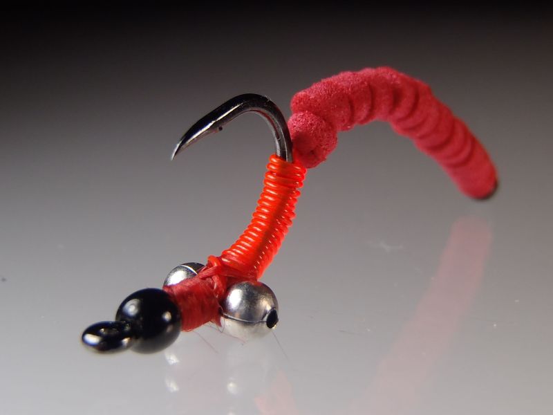 McTage's Foam Trouser Worm carp fly