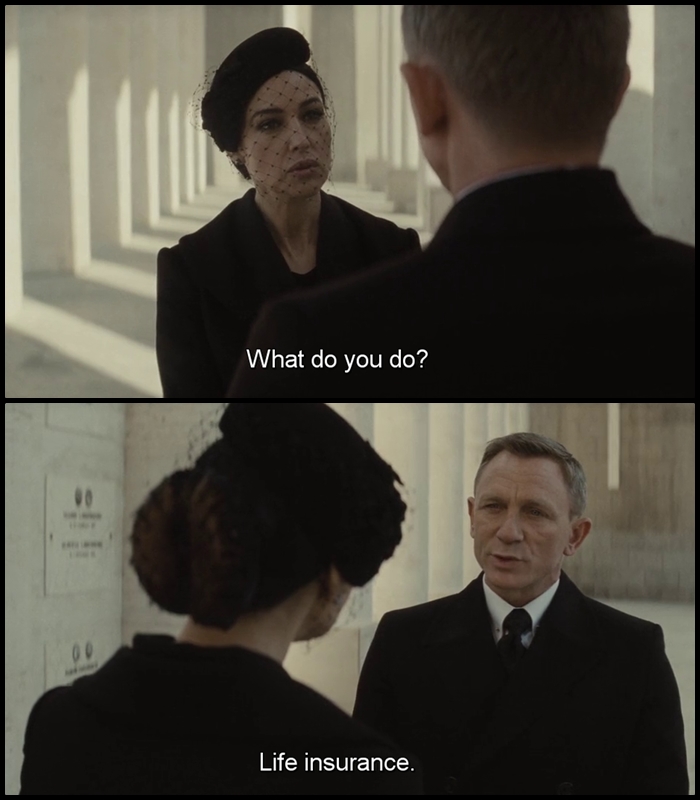 James Bond – Spectre Movie Quotes – Escape Matter