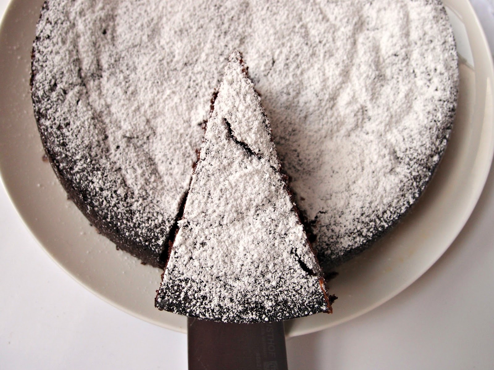 Milk and Honey Flourless Chocolate Lime Cake with Margarita Cream