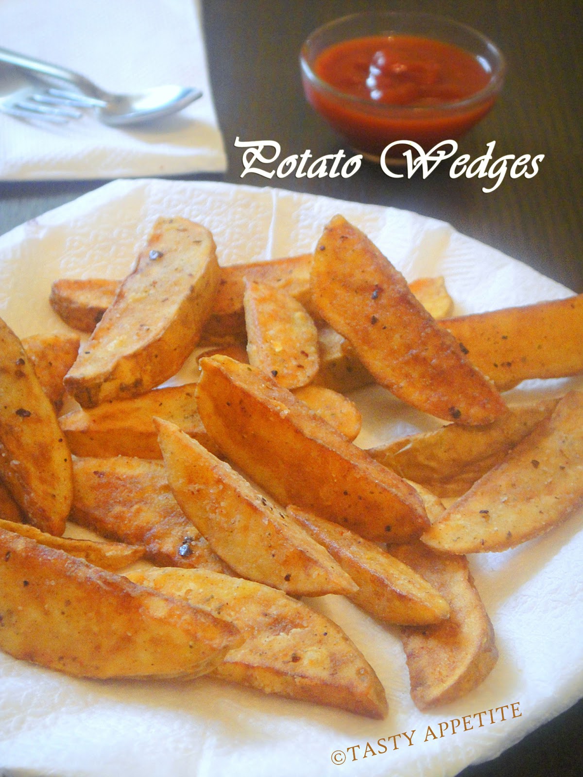 How to make Potato Wedges / Restaurant Style Recipe
