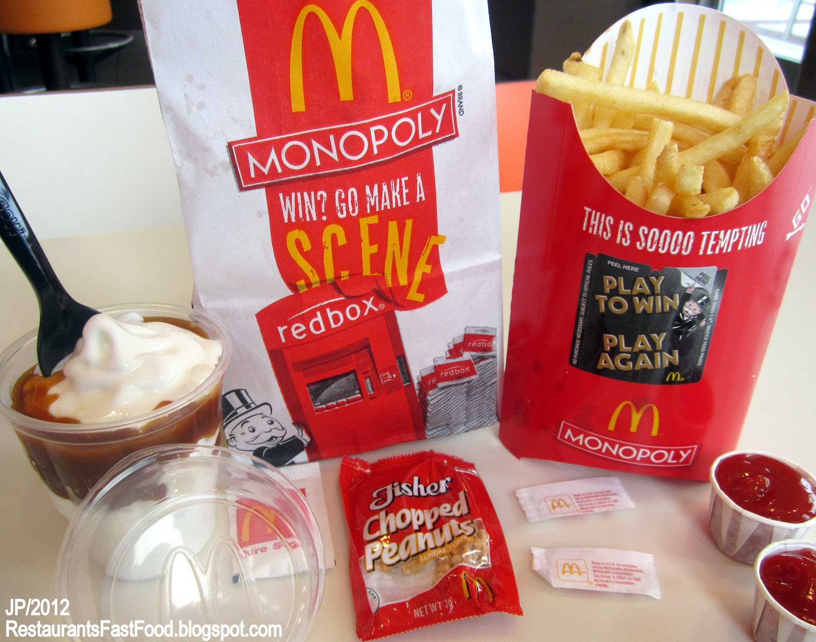 Restaurant Fast Food Menu McDonald's DQ BK Hamburger Pizza Mexican Taco