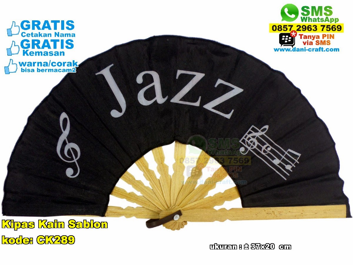 Kipas Kain Sablon