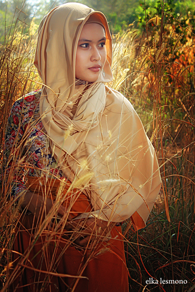 model hijab