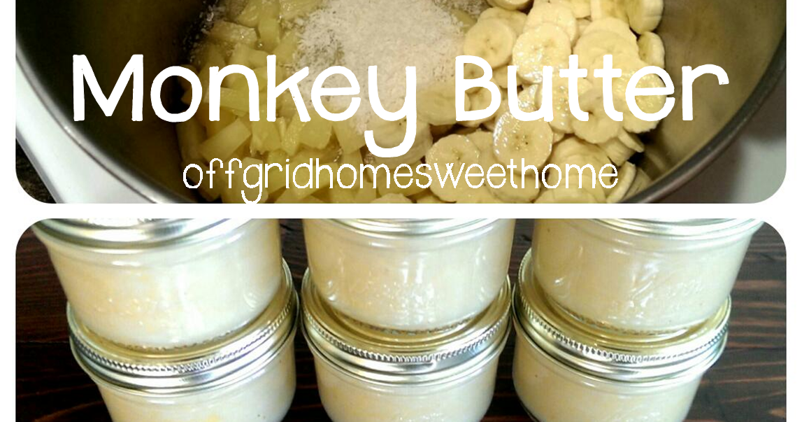 OffGrid Home Sweet Home Monkey Butter...