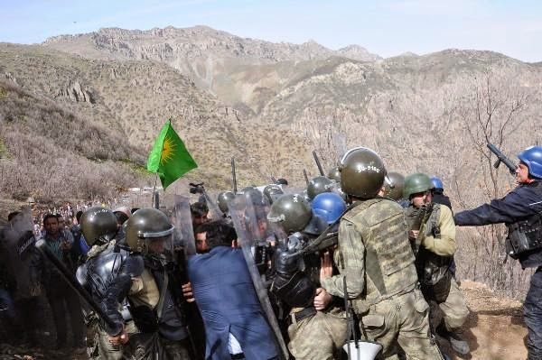 Hakkari Mesken Dagi Nda Kalekol Protestosuna Mudahale 7 Eylemci