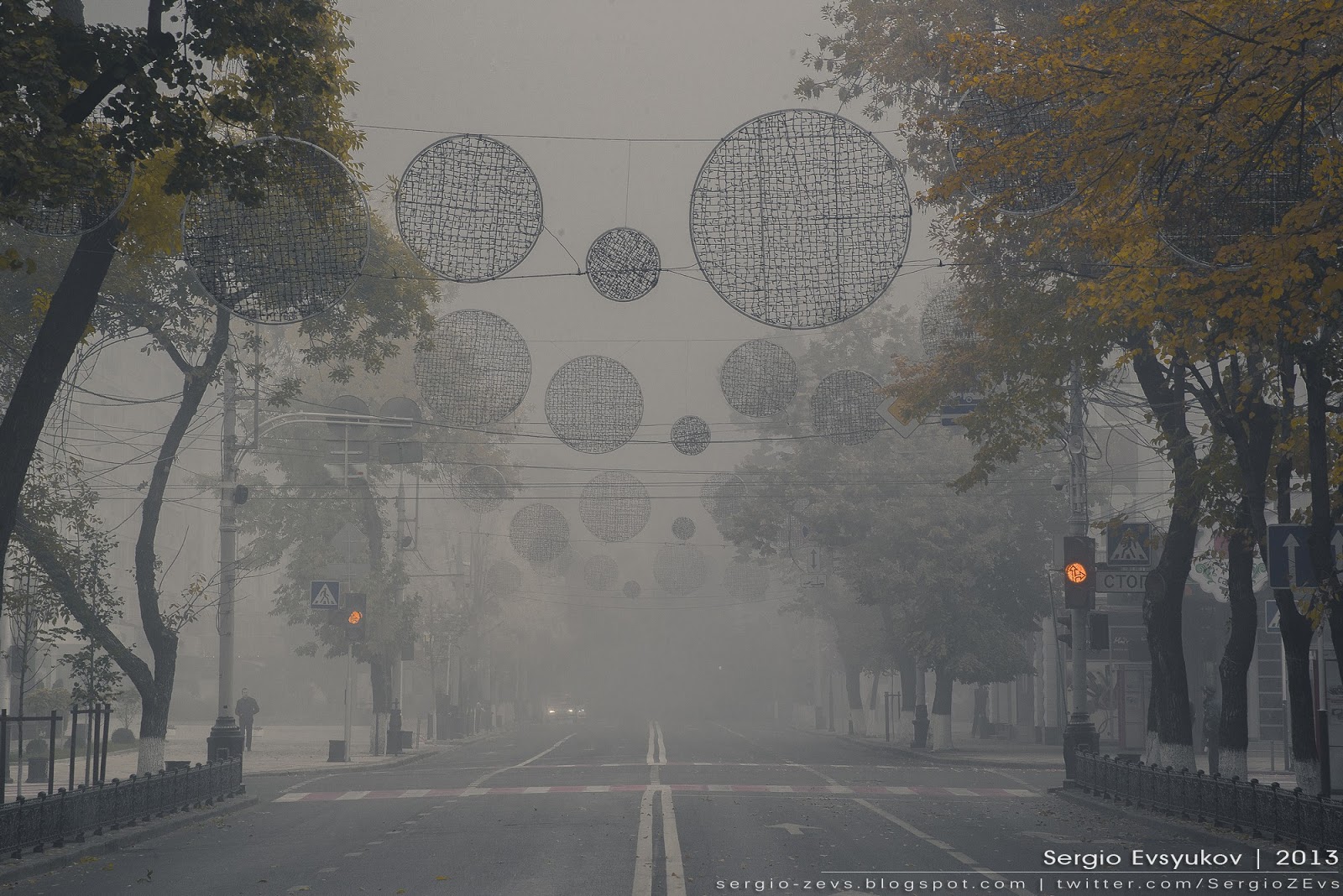 Fog in Krasnodar