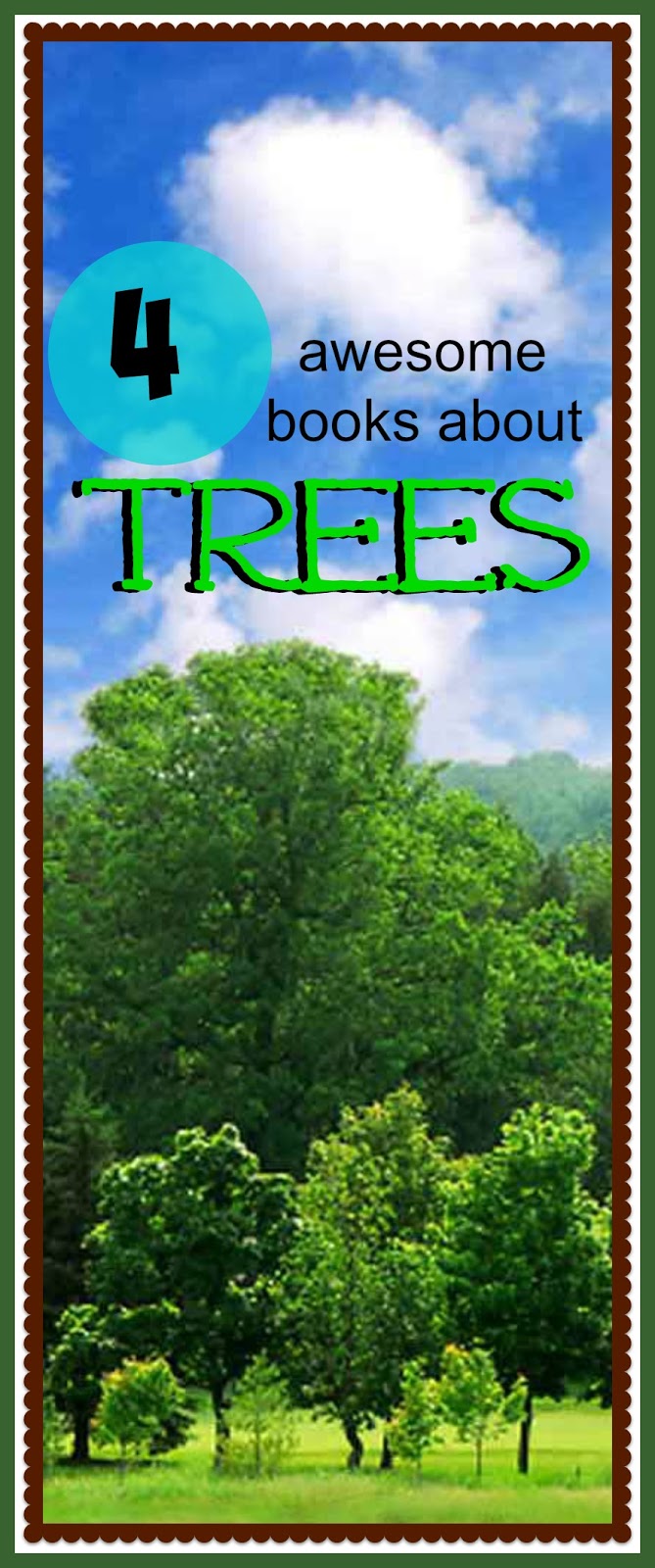 4 Awesome Books about Trees Homeschool and Light Tables