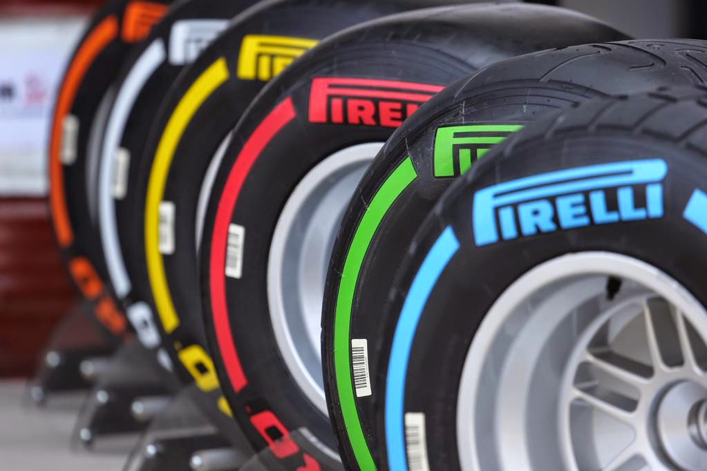 the Pirelli tires for 2015