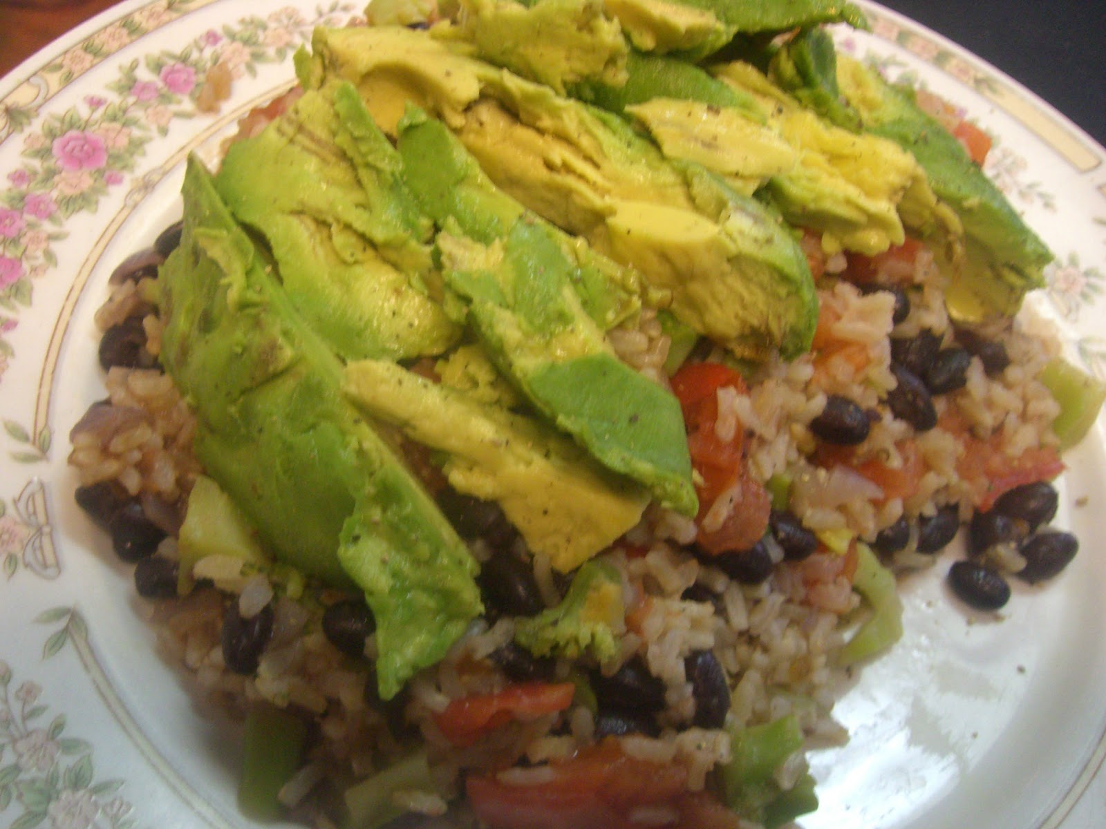 AfroVeganChick Chipotle Inspired Black Beans & Cilantro Lemon Rice