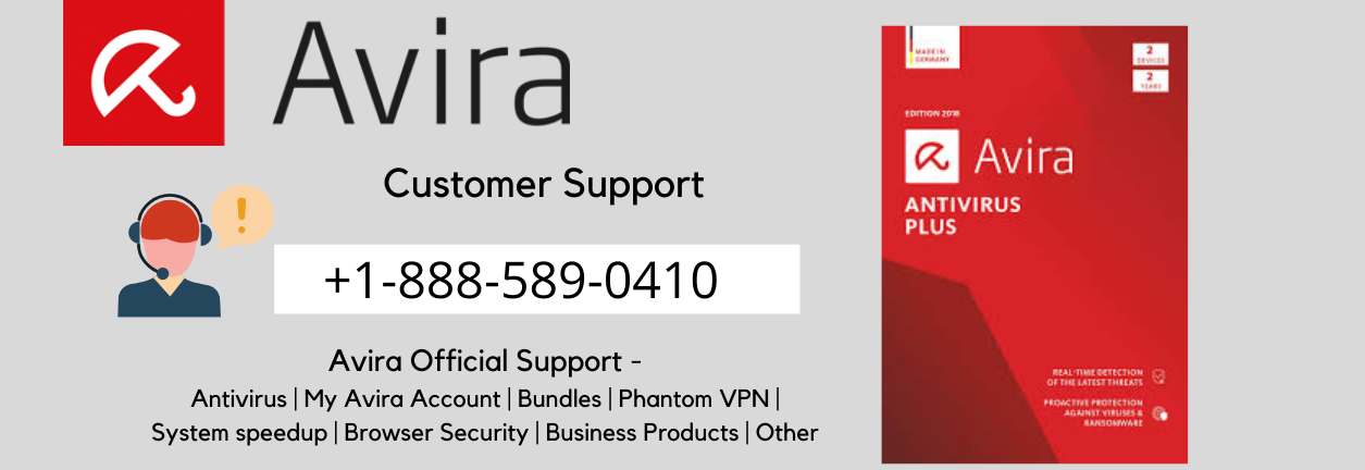 Avira Antivirus Customer Care Service Number 1(888)589-0410 USA Canada
