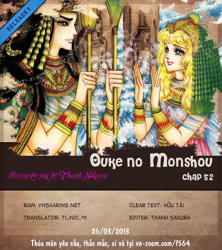 Nữ Hoàng Ai Cập-Ouke no Monshou chap 52 Trang 1 - Mangak.info Nữ Hoàng Ai Cập-Ouke no Monshou chap 52 Trang 1 - Mangak.info