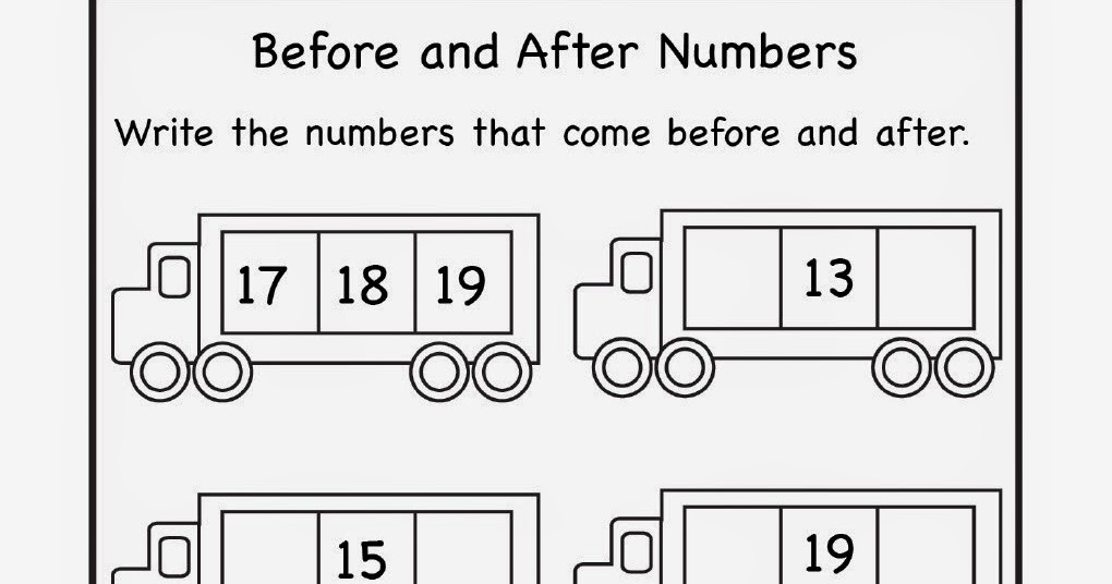 Kindergarten Worksheets: Printable Worksheets - Maths Worksheets