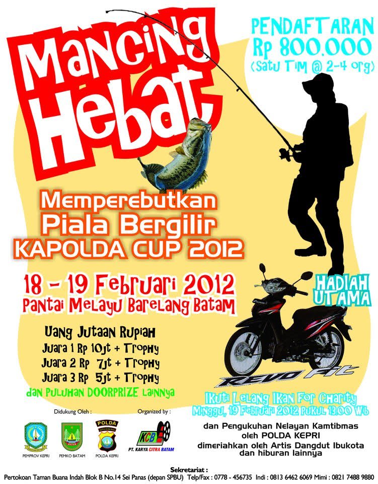 joranpancing gegaran kapolda cup di batam 18 19 februari 2012 joranpancing gegaran kapolda cup di batam 18 19 februari 2012