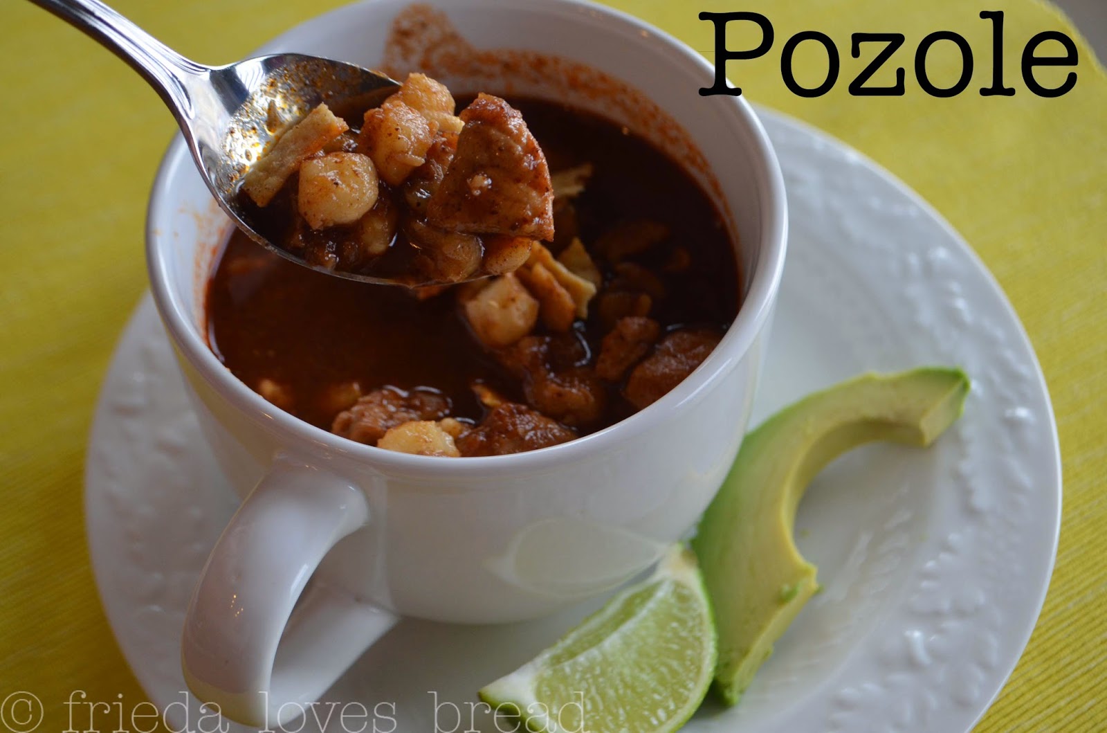 Frieda Loves Bread Pozole Mexican Pork & Hominy Soup