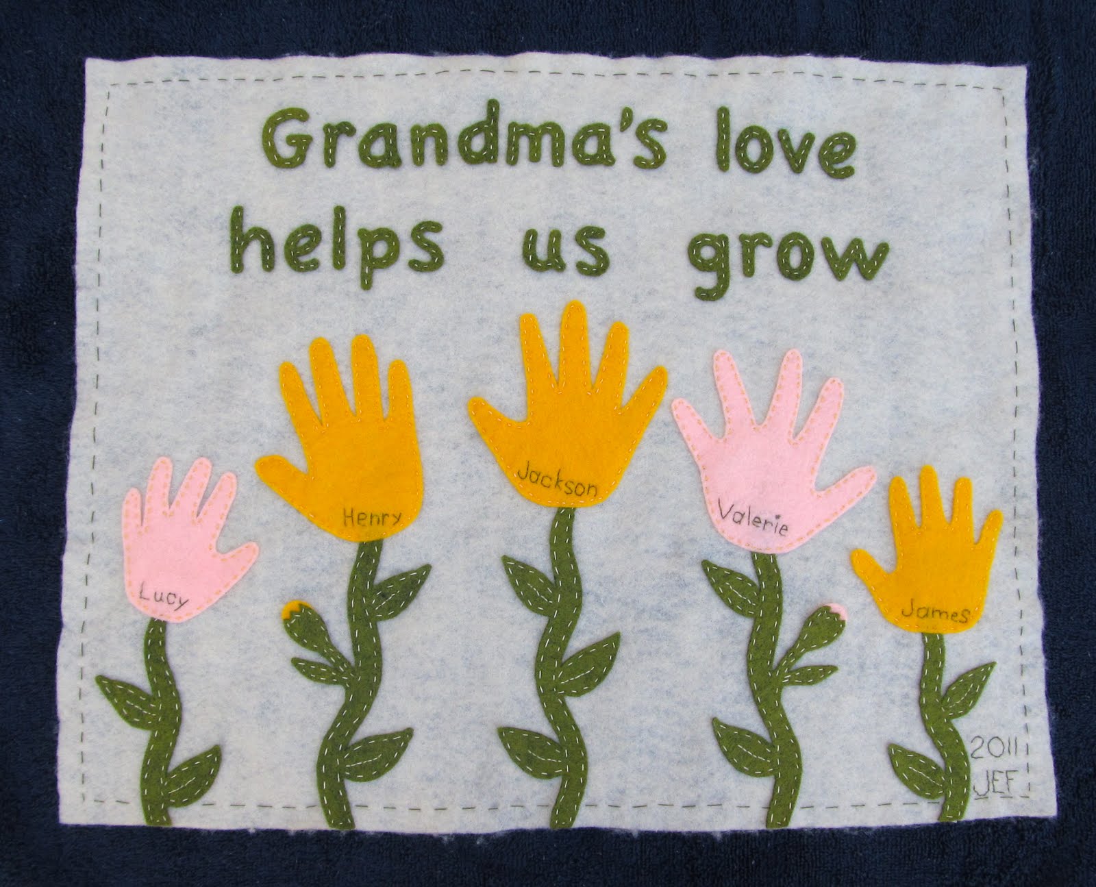 Adventures in Craftiness: I Love Handprints Part II