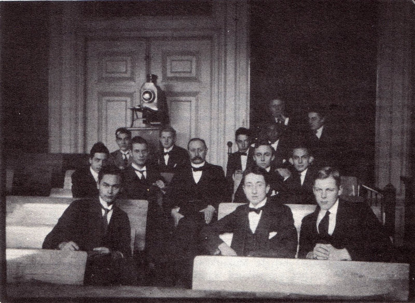 Klassenfoto van rond 1920