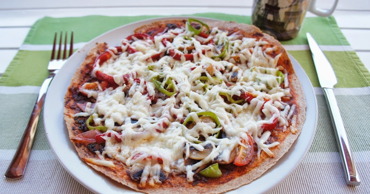 Fesleğen Soslu Sebzeli Pizza