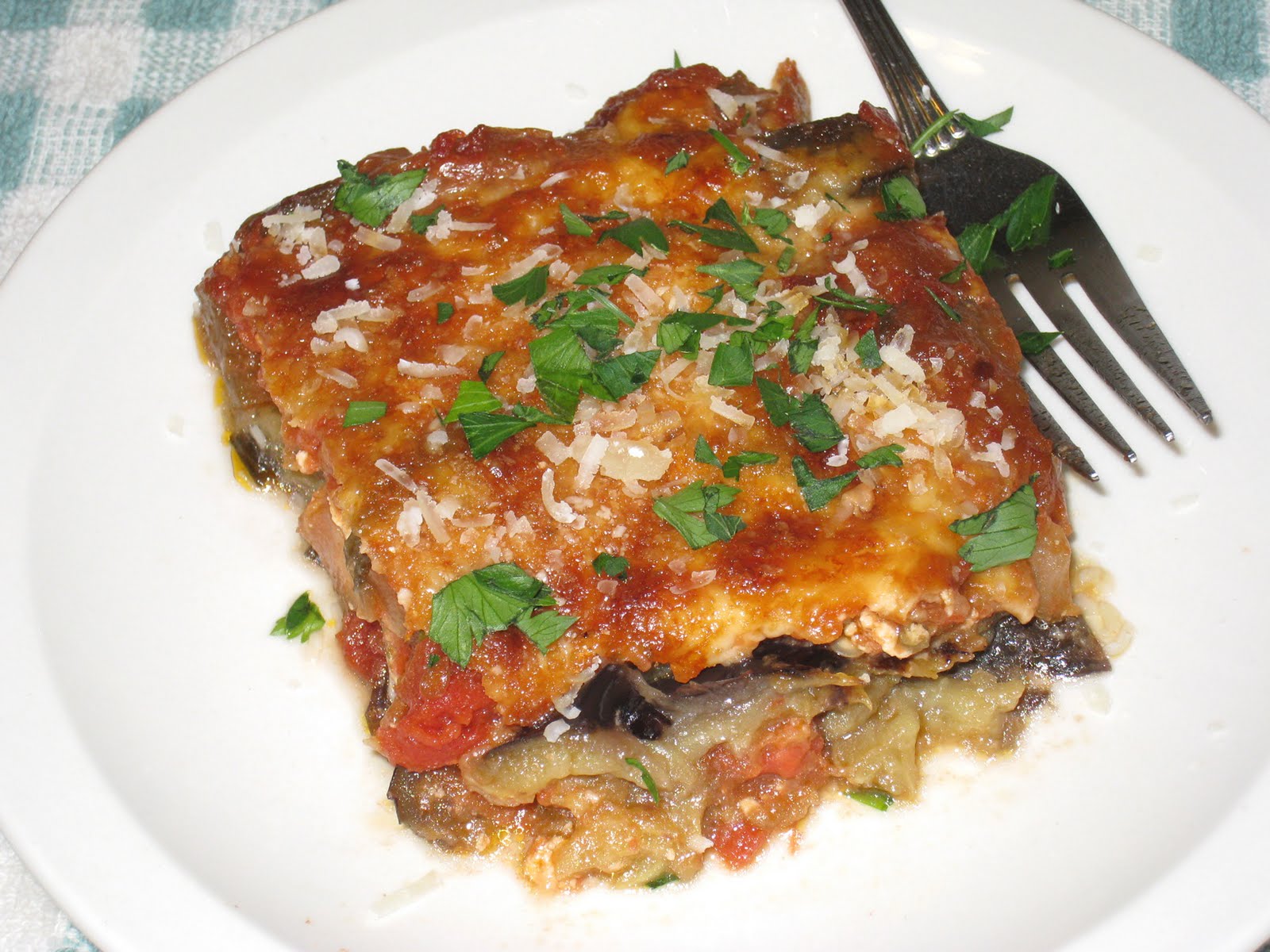 Cooking without a Net Eggplant Casserole