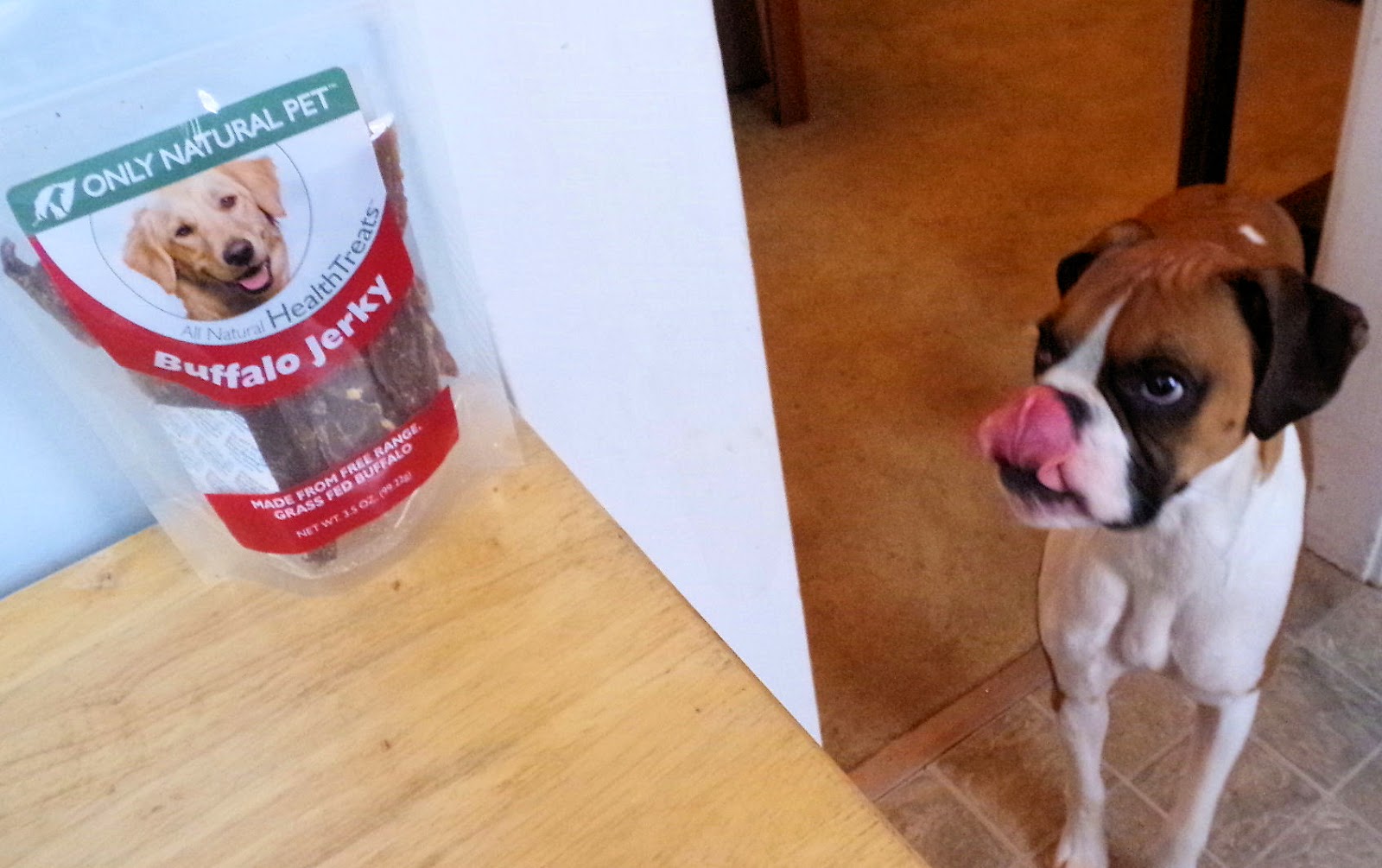 Dog Madness ONLY NATURAL PET HEALTHTREATS BUFFALO JERKY DOG TREATS