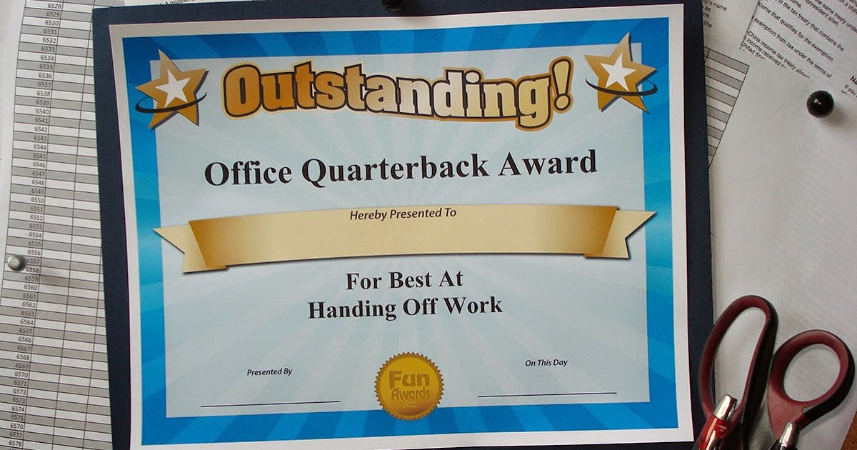 Funny Office Superlatives - Funny Award Ideas Funny Office Superlatives - Funny Award Ideas
