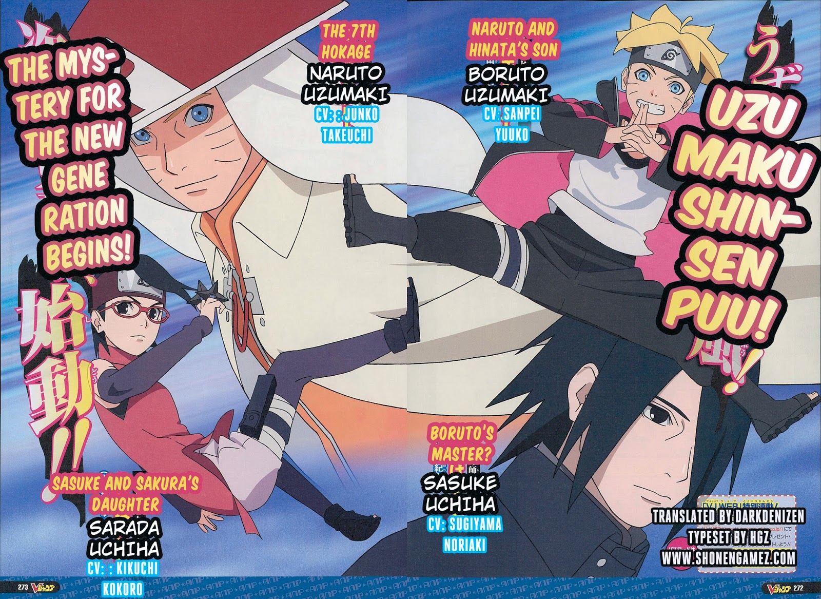 Naruto News: Boruto: Naruto the Movie - Vilões Momoshiki e Kinshiki