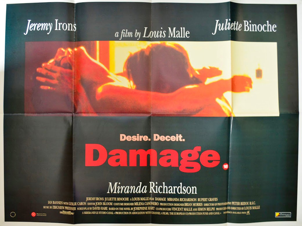 Discreet Charms & Obscure Objects: DAMAGE (Dir. Louis Malle, 1992)