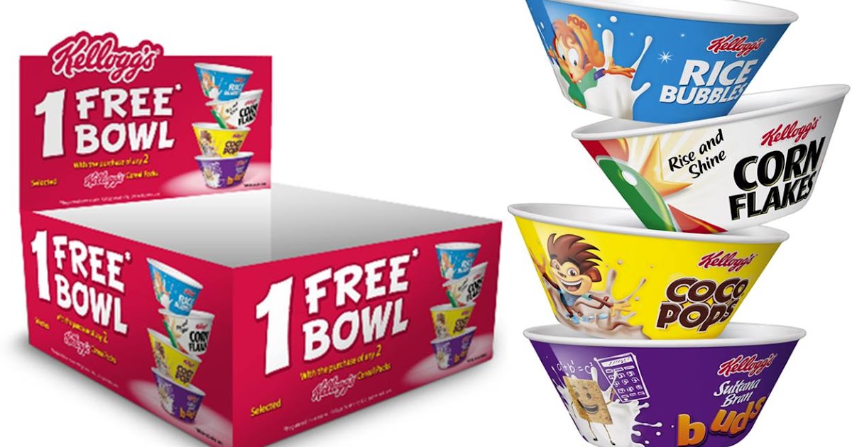 Clarketing FREE Kellogg's Cereal Bowl