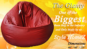 The Gianty The 2nd largest Bean Bag Made by us and only by us PAN India. (birds and leaves on yellow background copy)