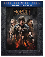 The Hobbit The Battle of the Five Armies Extended Edition Blu-Ray Cover