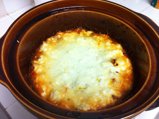 Easy Crock Pot Lasagna www.thebrighterwriter.blogspot.com