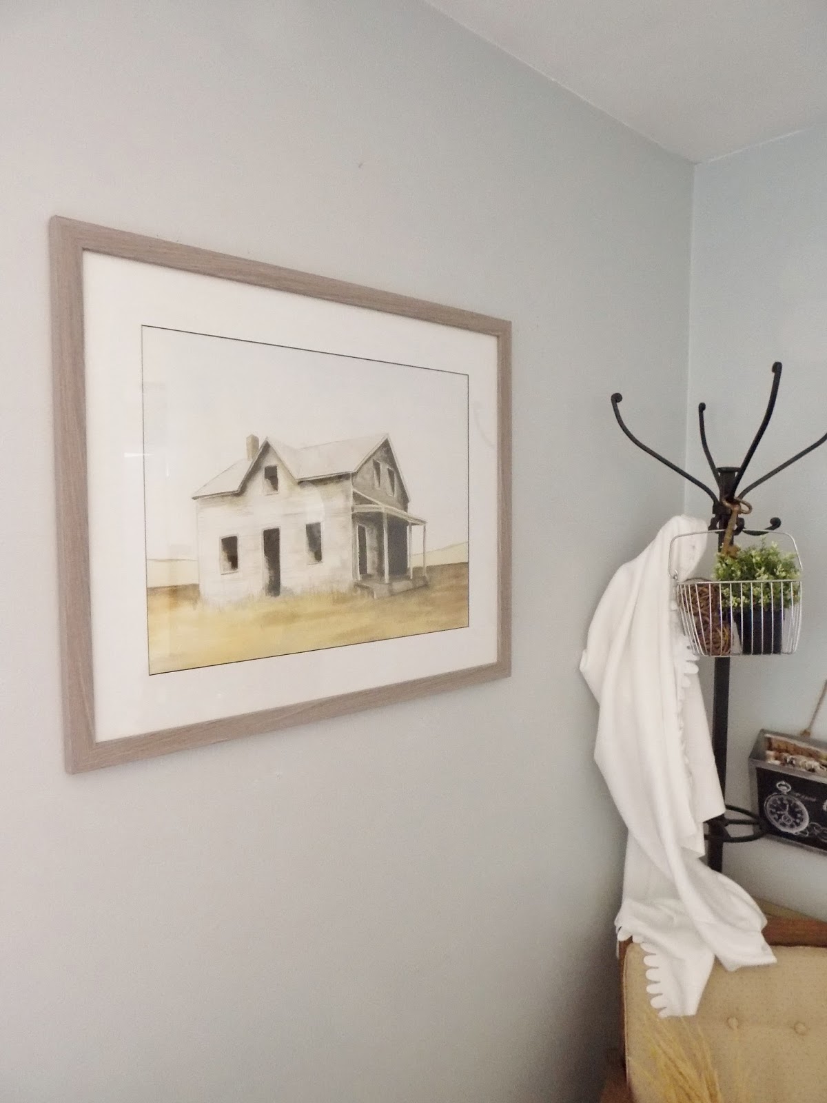 The Quaint Sanctuary { New Farmhouse Living Room Artwork }
