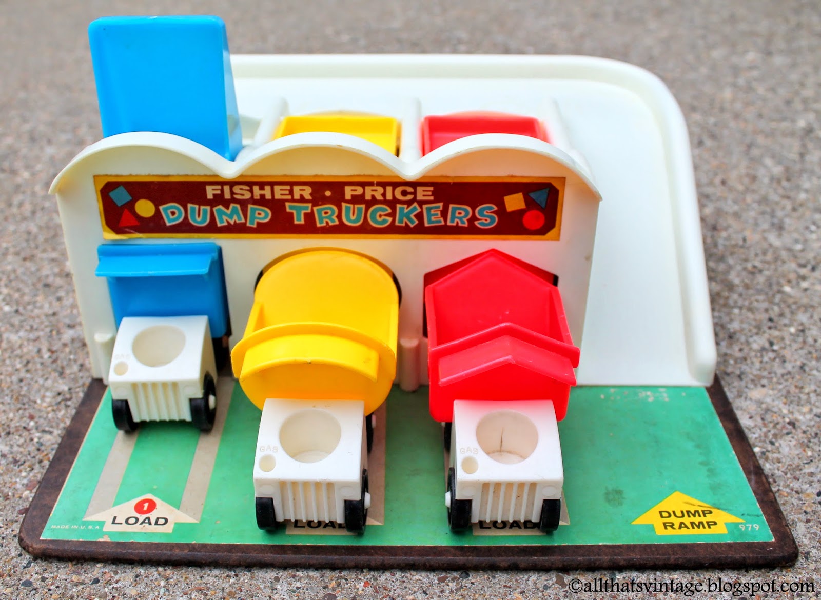 All That's Vintage Vintage Fisher Price Toys